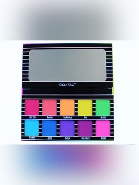 Violet Voss Neon Eyeshadow Palette - Bright Multi-Color Makeup